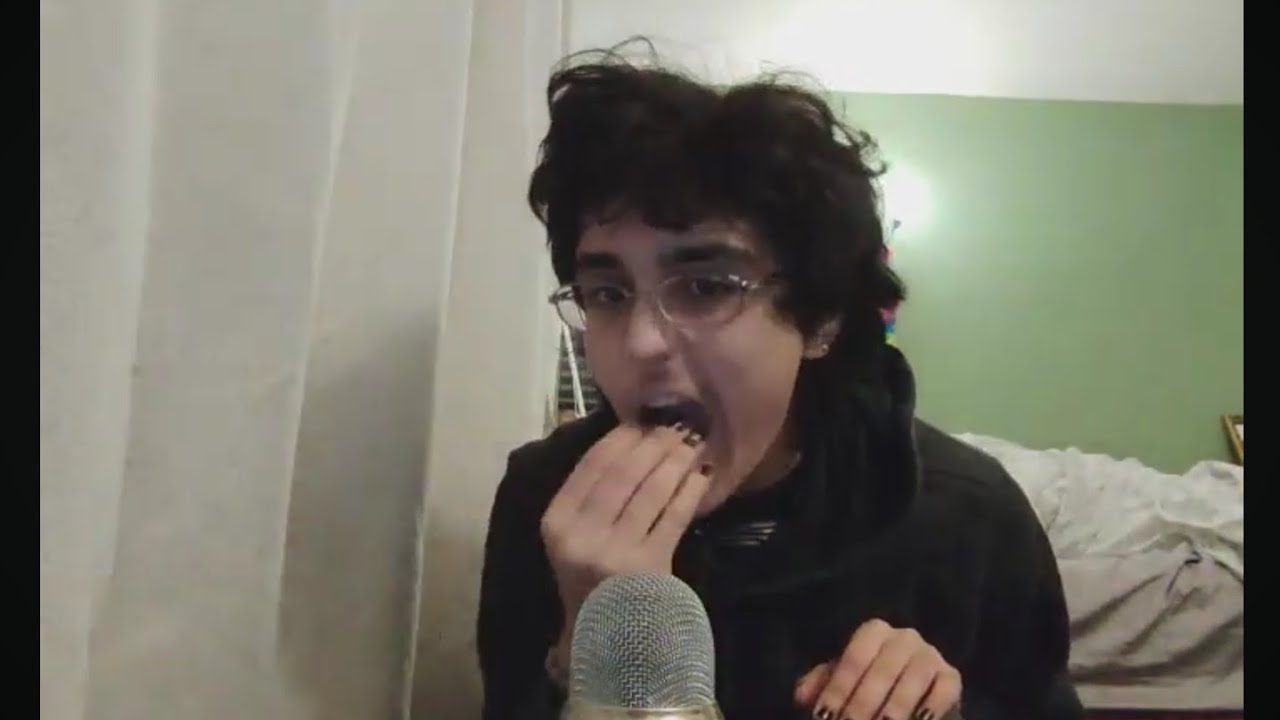 asmr expert rabid negative energy plucking (and Eating!) with many steps 