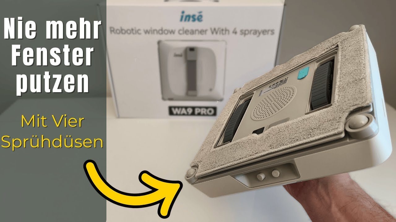 Fensterputzroboter Im Test – Evercross WA9 Pro