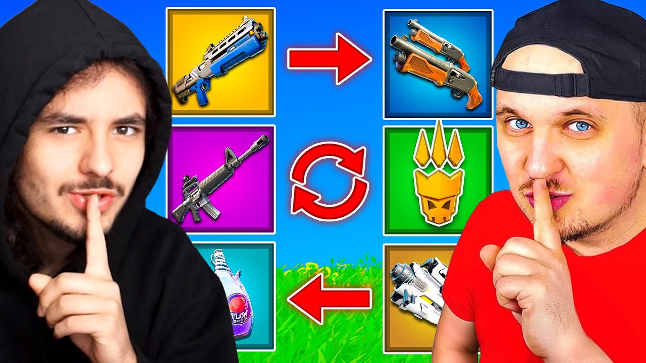 ZAMIANA LOOTEM CHALLENGE w Fortnite