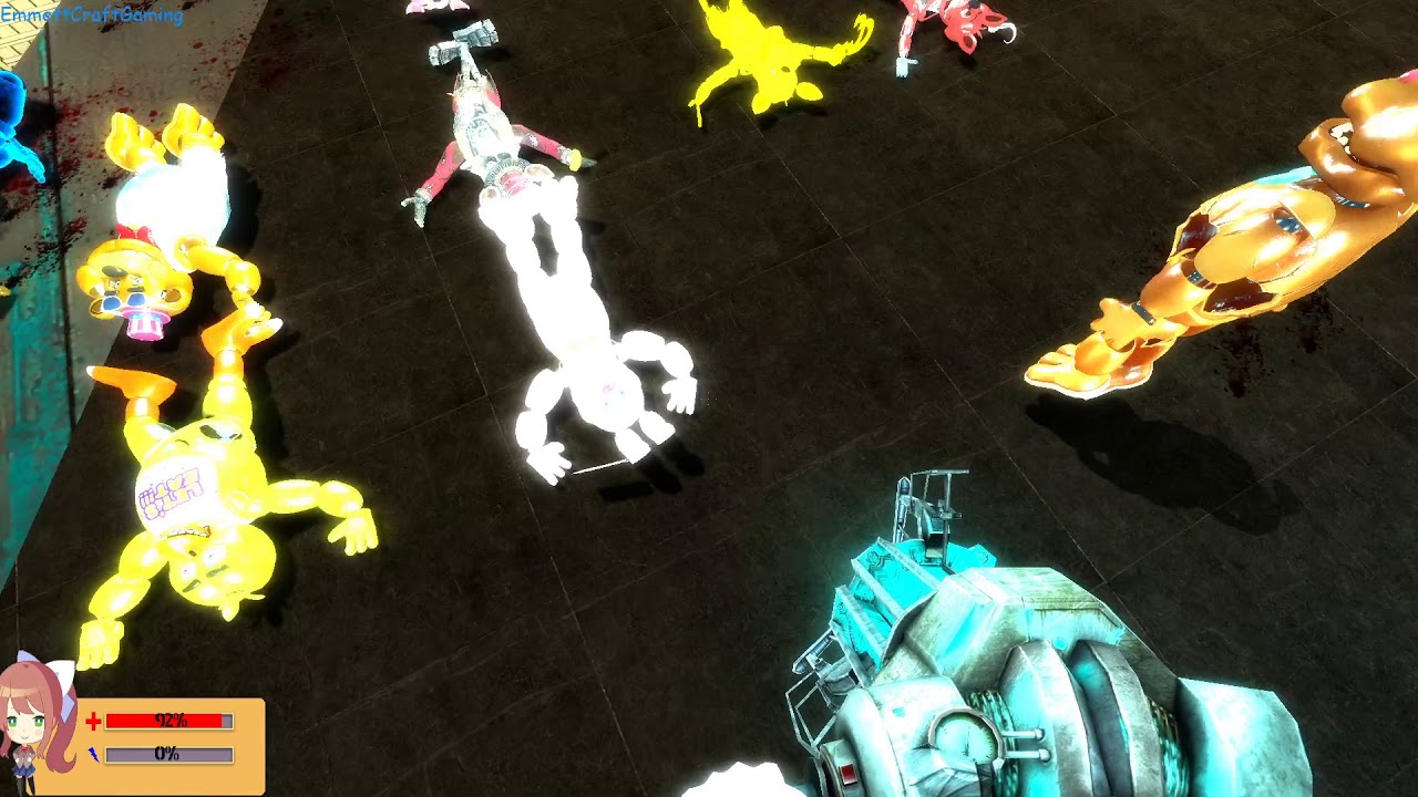 Throwing FNaF Characters off a Building 7