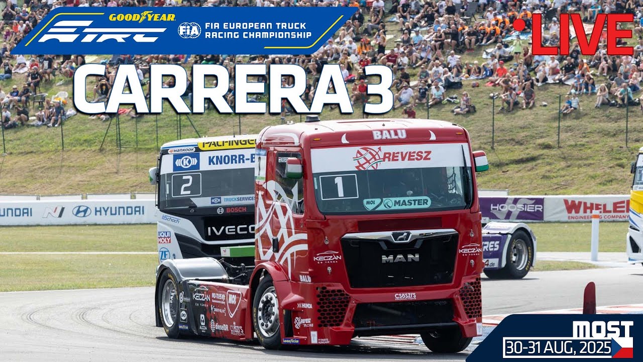 CARRERA 3 | GP Most | ETRC 2025 - GP5
