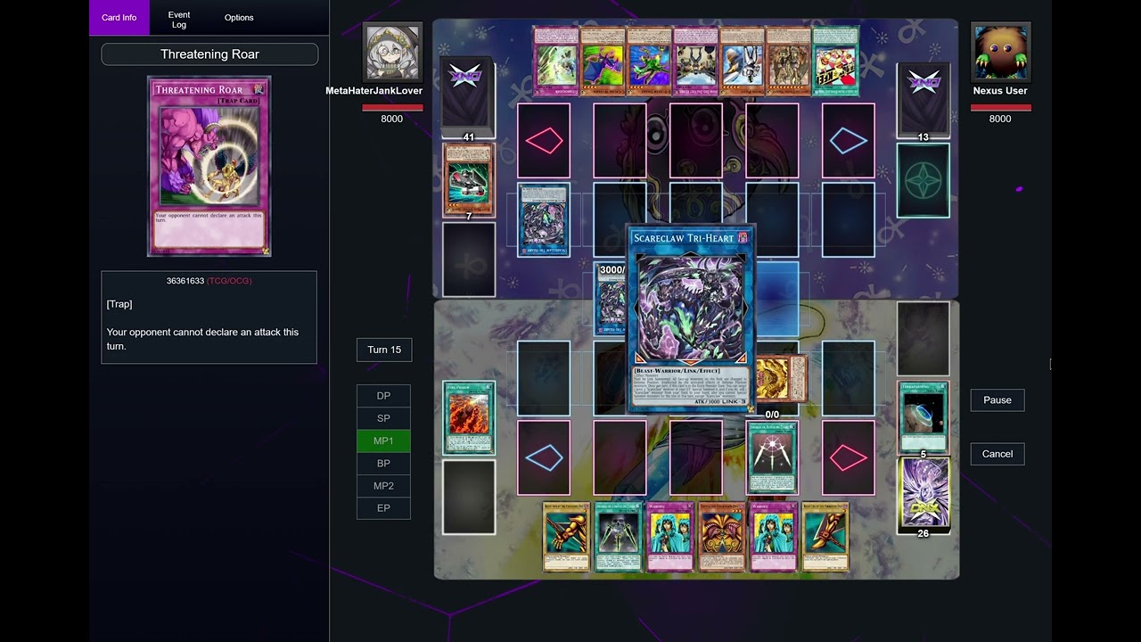 Blitz Exodia Dueling Nexus