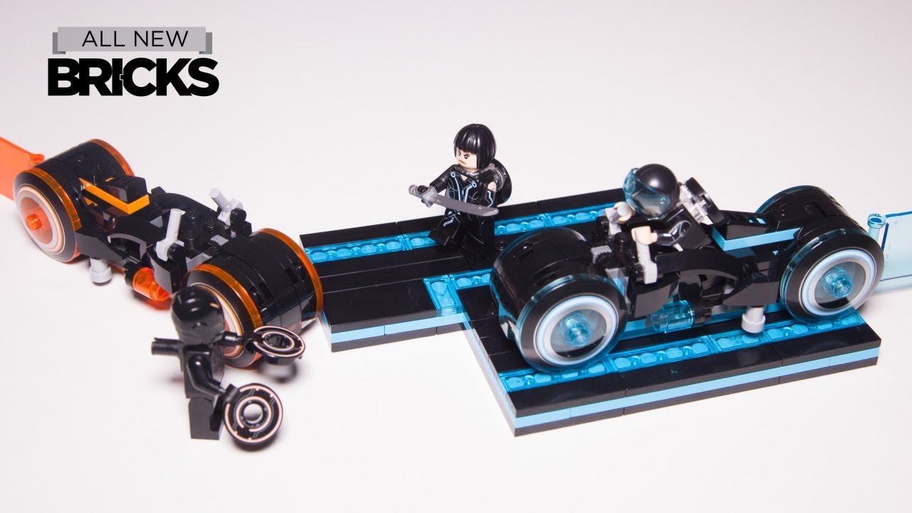Lego Ideas 21314 Tron Legacy Lego Speed Build with Minifigure Animation