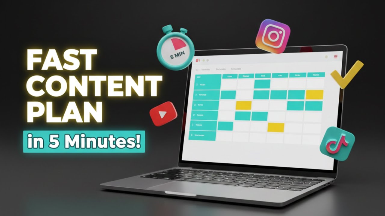 Create a Content Calendar in 5 Minutes (Simple Guide!)