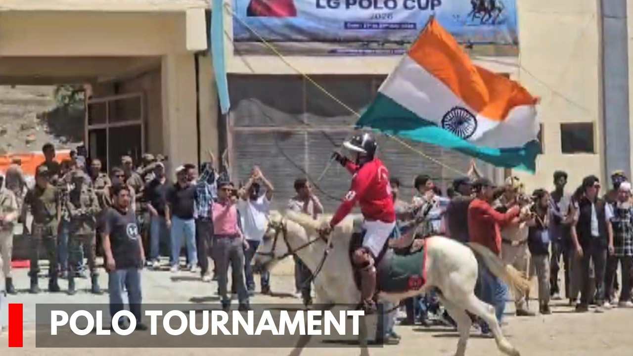 Drass: Ladakh Scouts Wins LG Cup Horse Polo Tournament