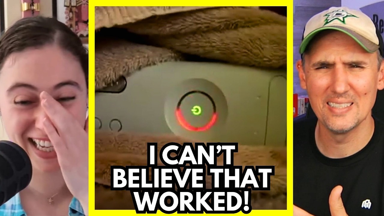 Did The Xbox 360 Towel Trick ACTUALLY Work? (Reaction)