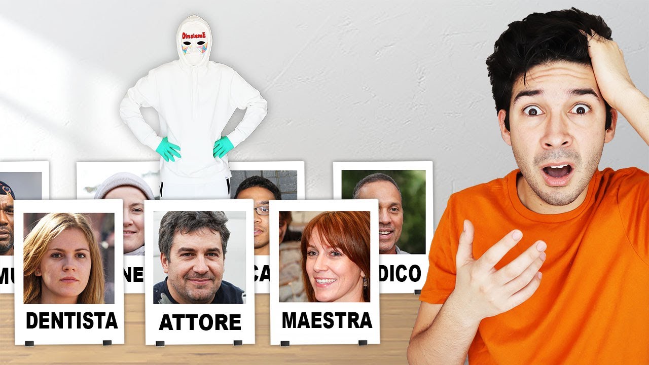 GIOCO INDOVINA CHI GIGANTE NELLA VITA REALE CONTRO IL DOTTOR TIMOTI PER SCOPRIRE L' IDENTITÁ!