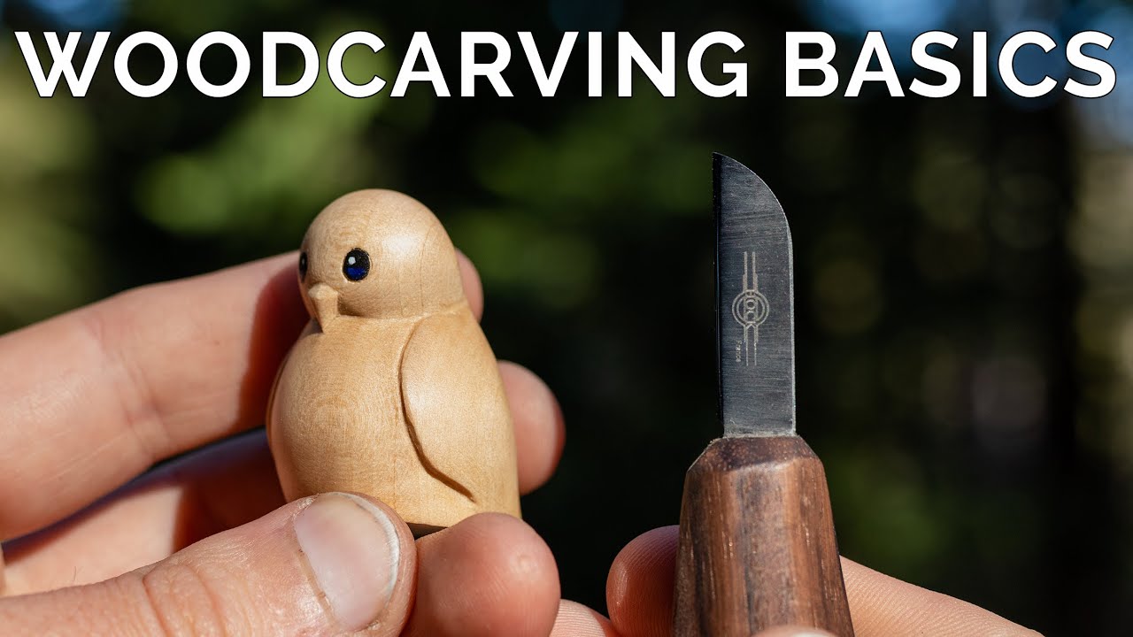 How to Hand Carve a Simple and Cute Wooden Bird