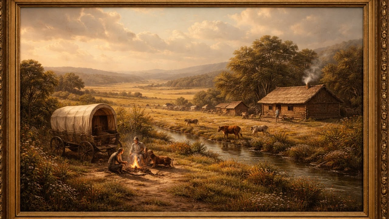 12 Hours on the Frontier | 12-Hour Classical Painting Frame TV Background