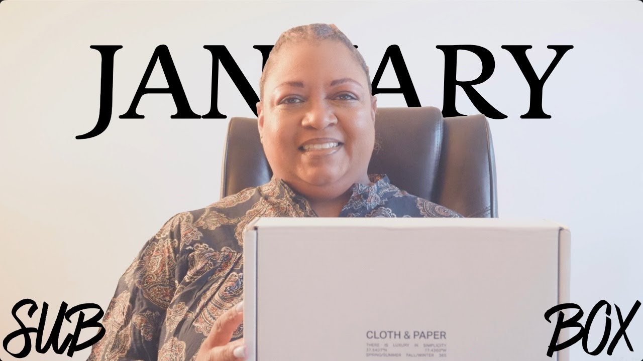 Cloth & Paper January 2026 Subscription Box Unboxing | Planner Supplies & Stationery Haul