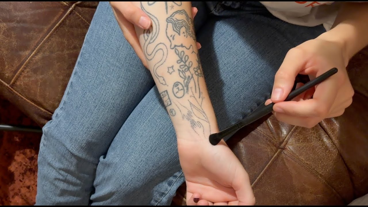 ASMR || Whimsical Tattoo Tour || LoFi Tracing and Whispering
