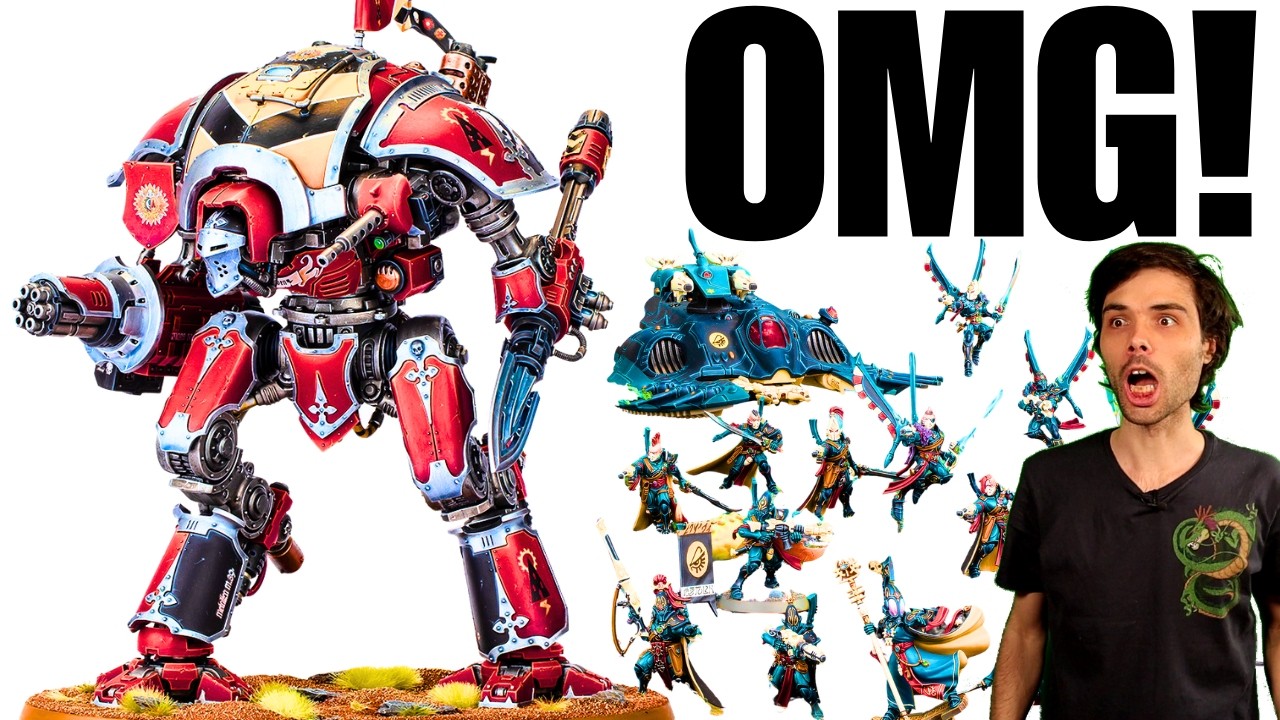 NOUVEAU CHEVALIER IMPERIAL REVELE ! 4 COMBAT PATROLS POUR WARHAMMER 40000 !