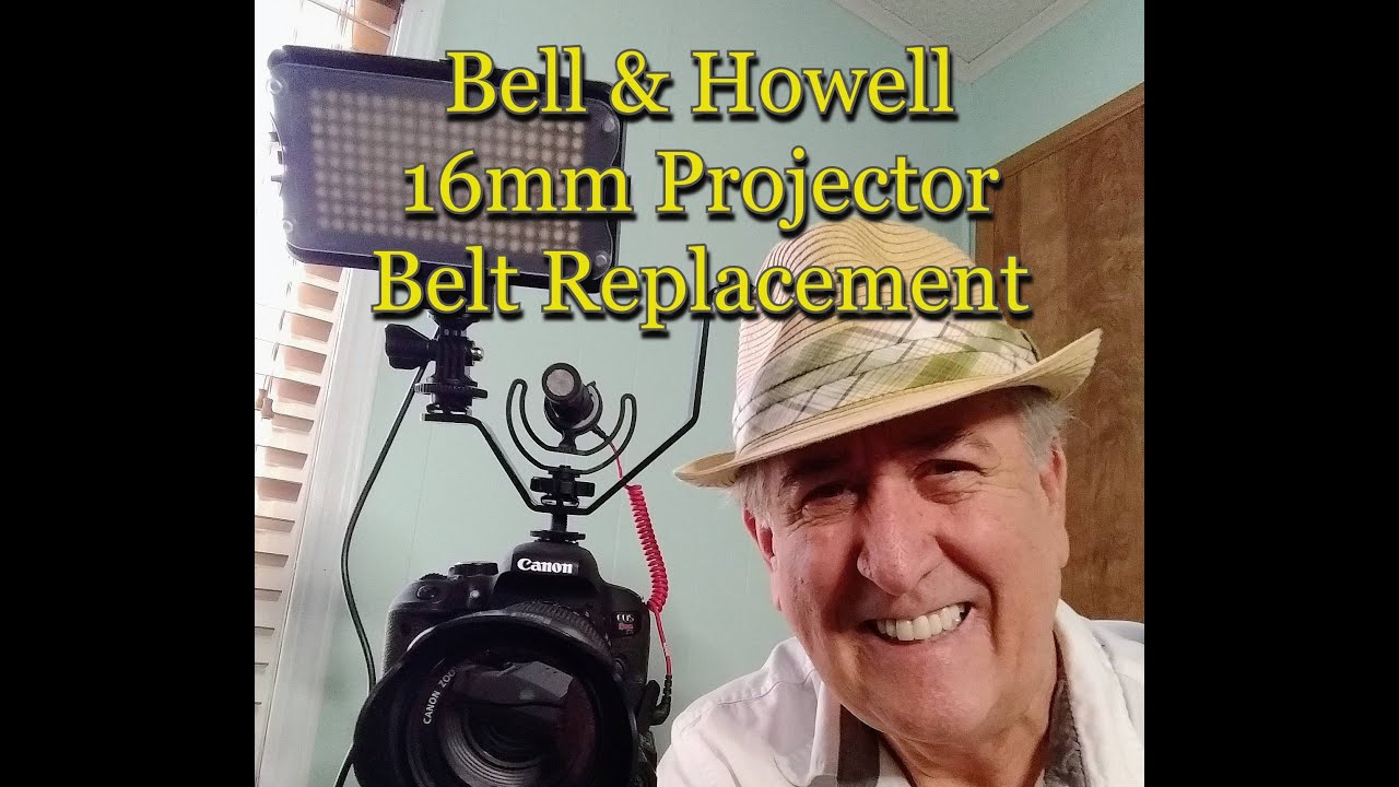 Bell & Howell 16mm Projector Motor Belt Replacement