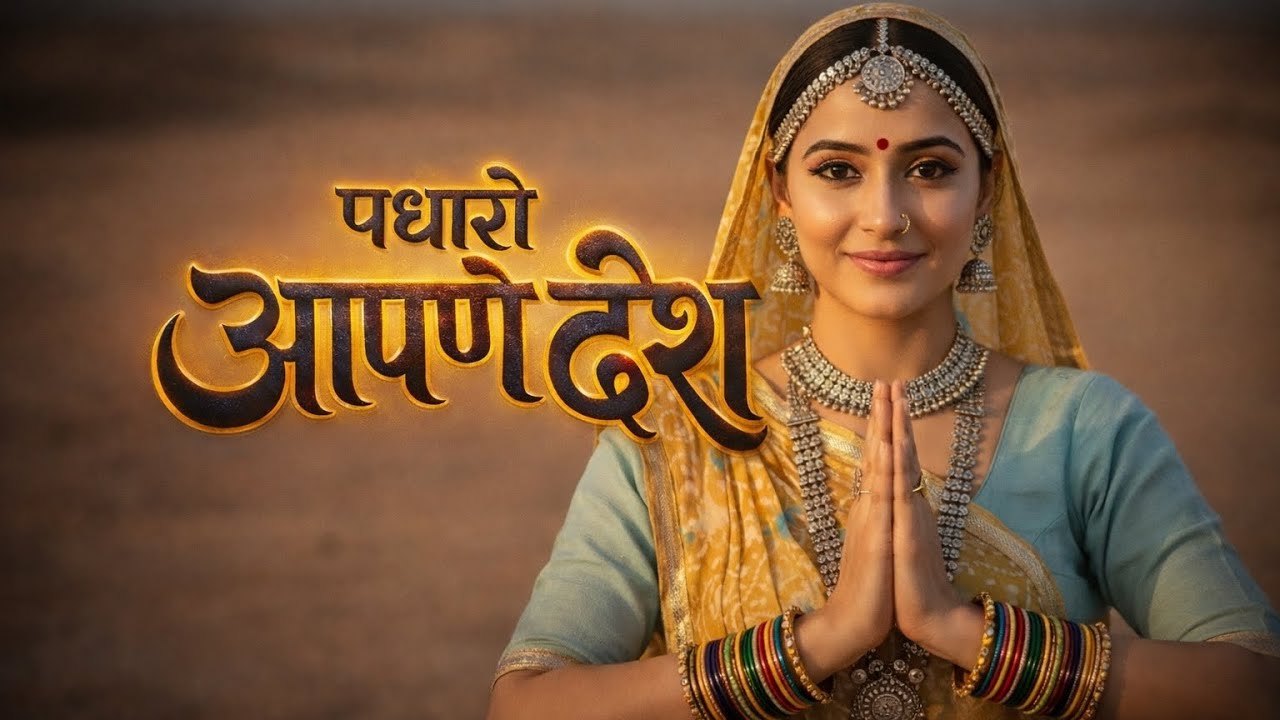 पधारो आपणे देश🙏😁। राजस्थानी गीत । Rajasthan Melody 