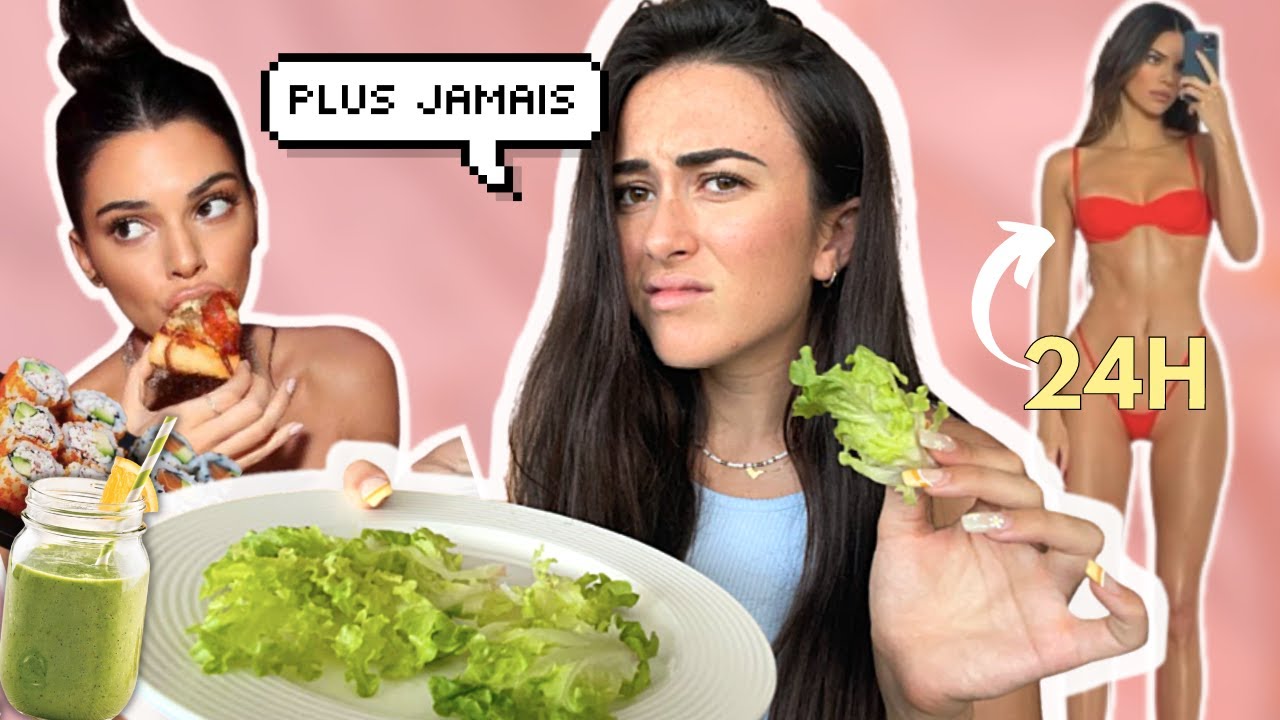 JE MANGE COMME KENDALL JENNER | régime extrême ?!