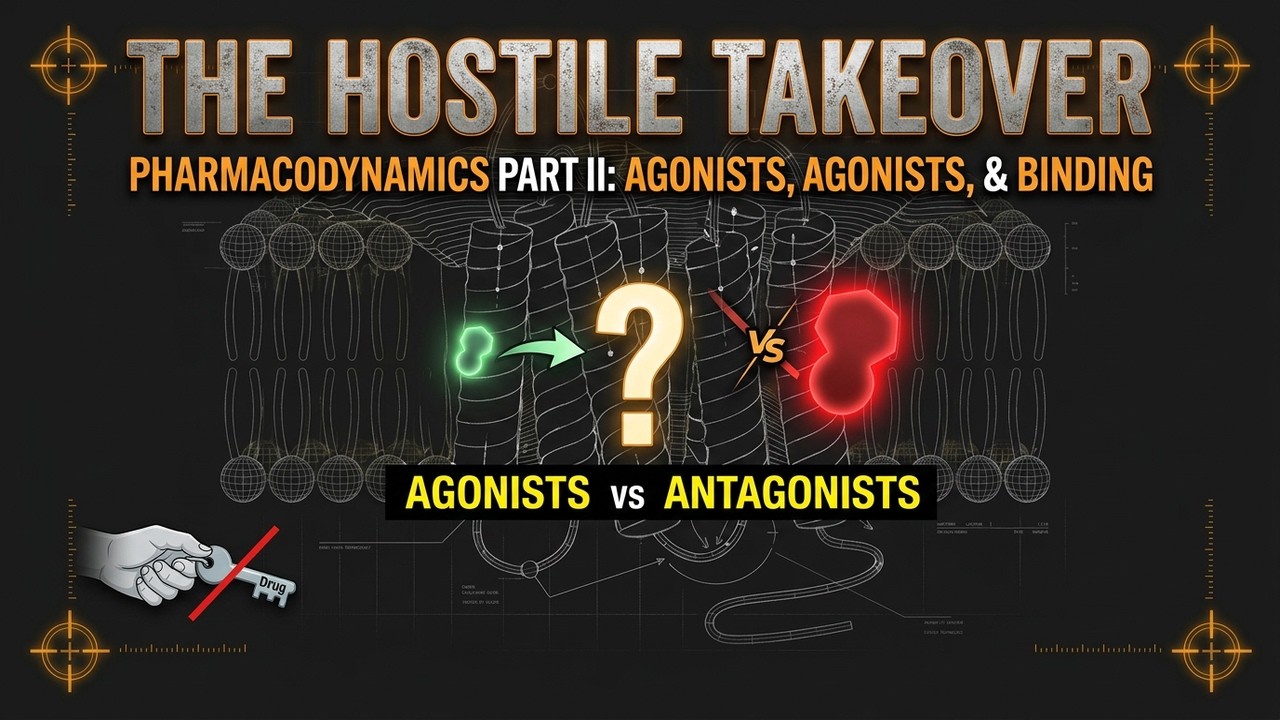 Drug Receptor Interaction in Pharmacodynamics: Affinity, Agonist & Antagonist Explained