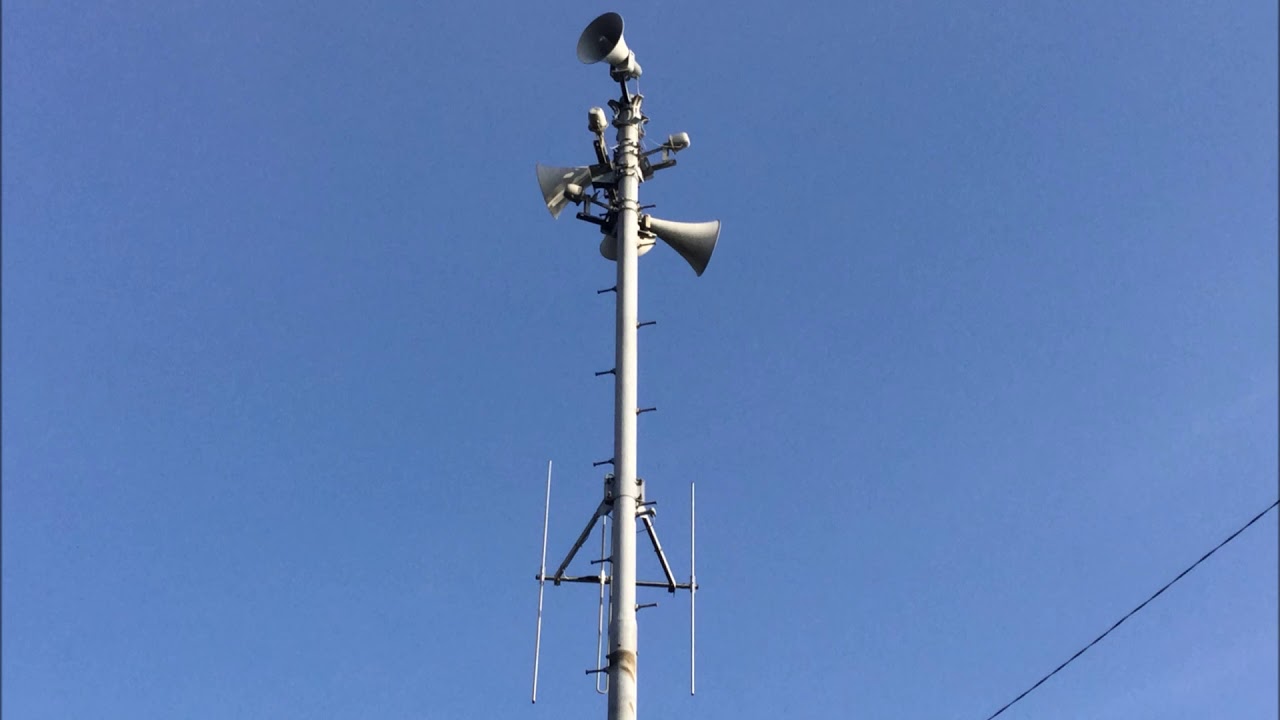 防災行政無線チャイム　静岡県浜松市北区細江町7時｢野ばら｣【過去】