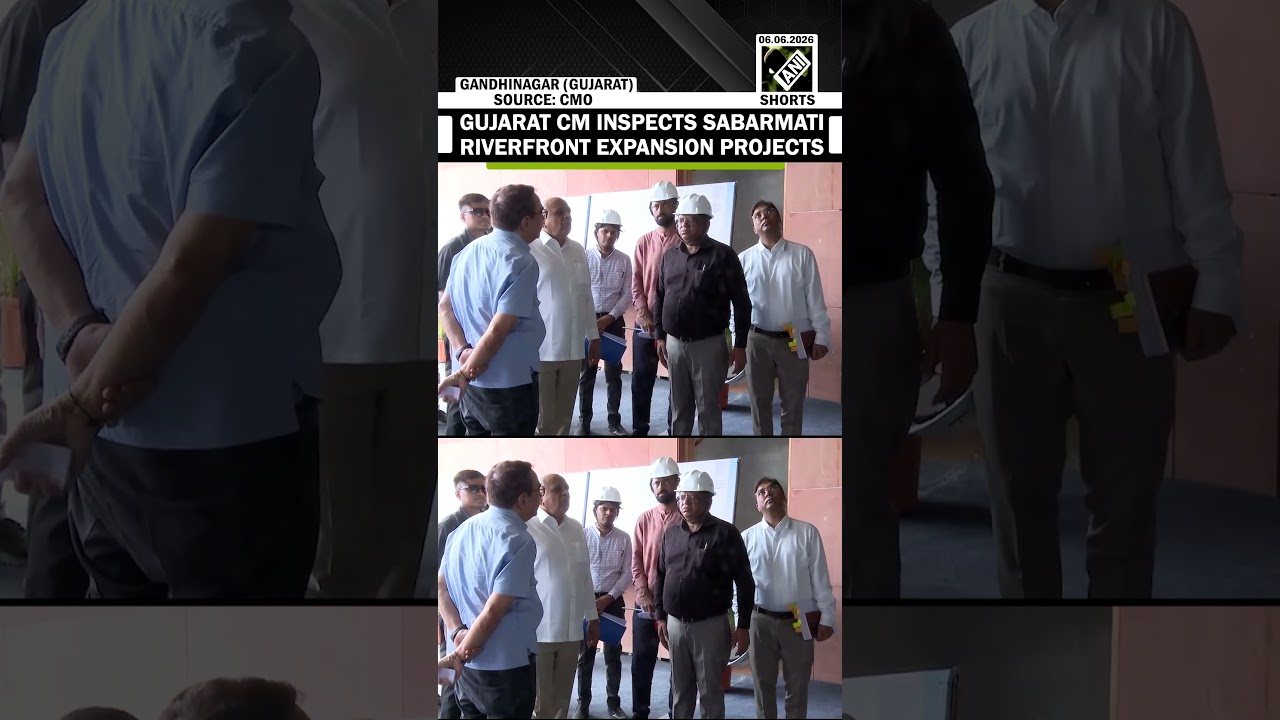 Gujarat CM Bhupendra Patel inspects Sabarmati Riverfront expansion and new GTU campus