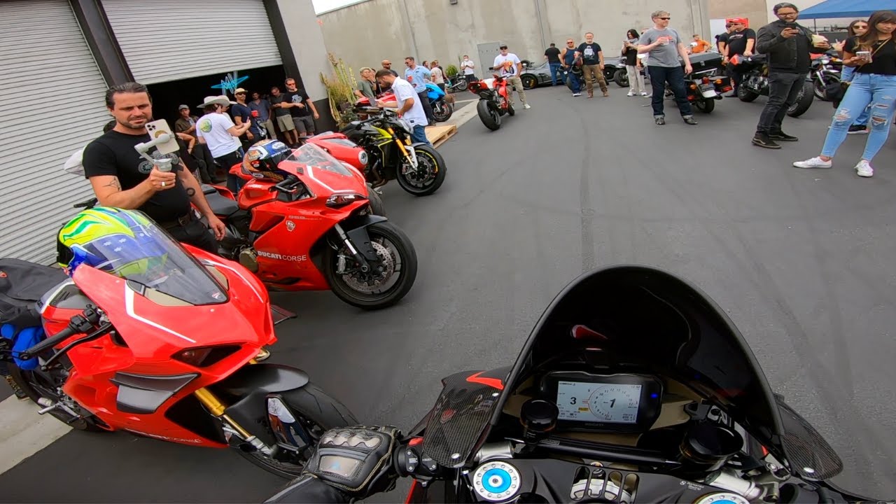 Taking My V4R To An Exotic Bike Meet!