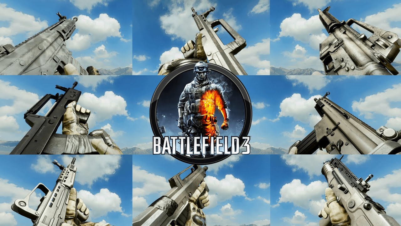 Battlefield 3 - All Weapon Reload Animations