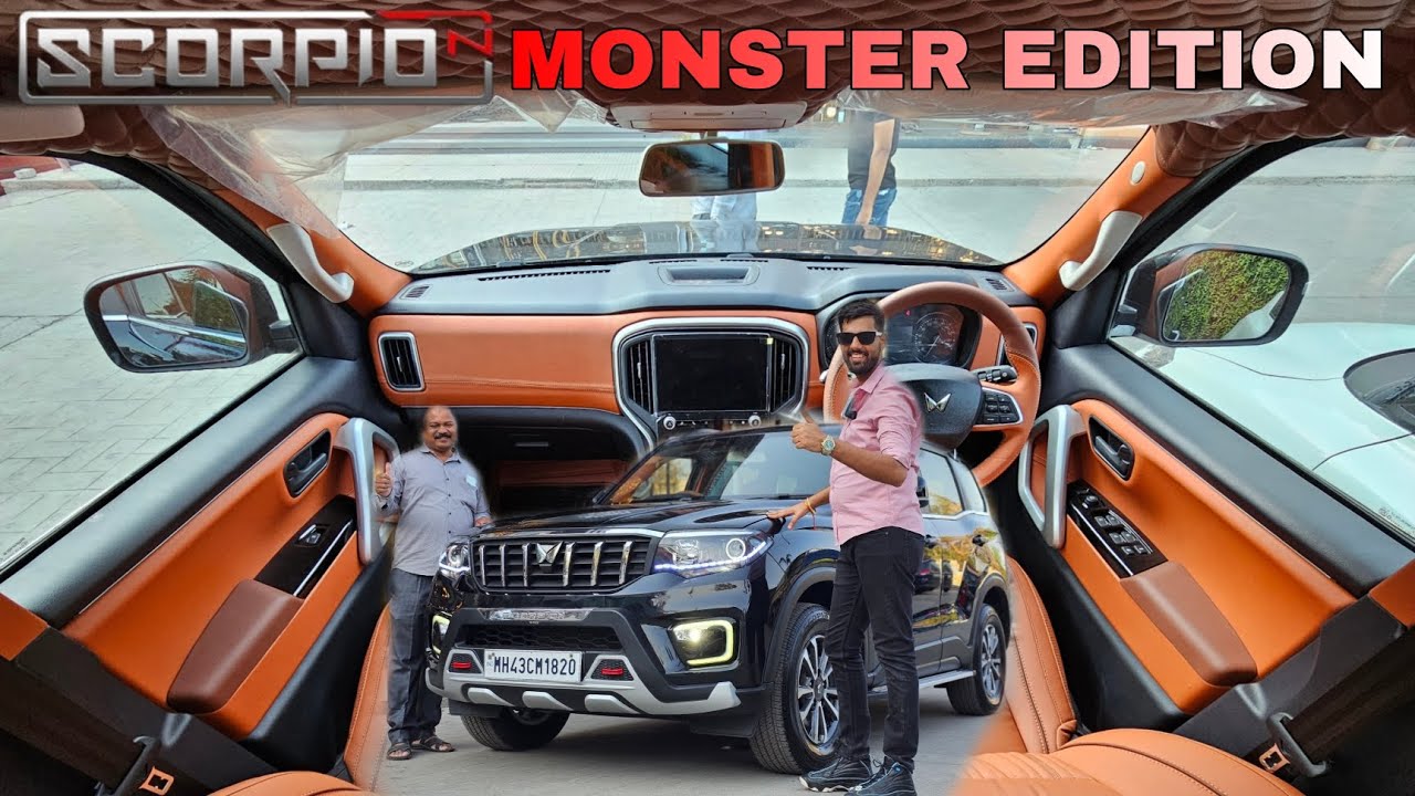 INDIA'S FIRST SCORPIO-N MONSTER EDITION...!!!📞98201 87037