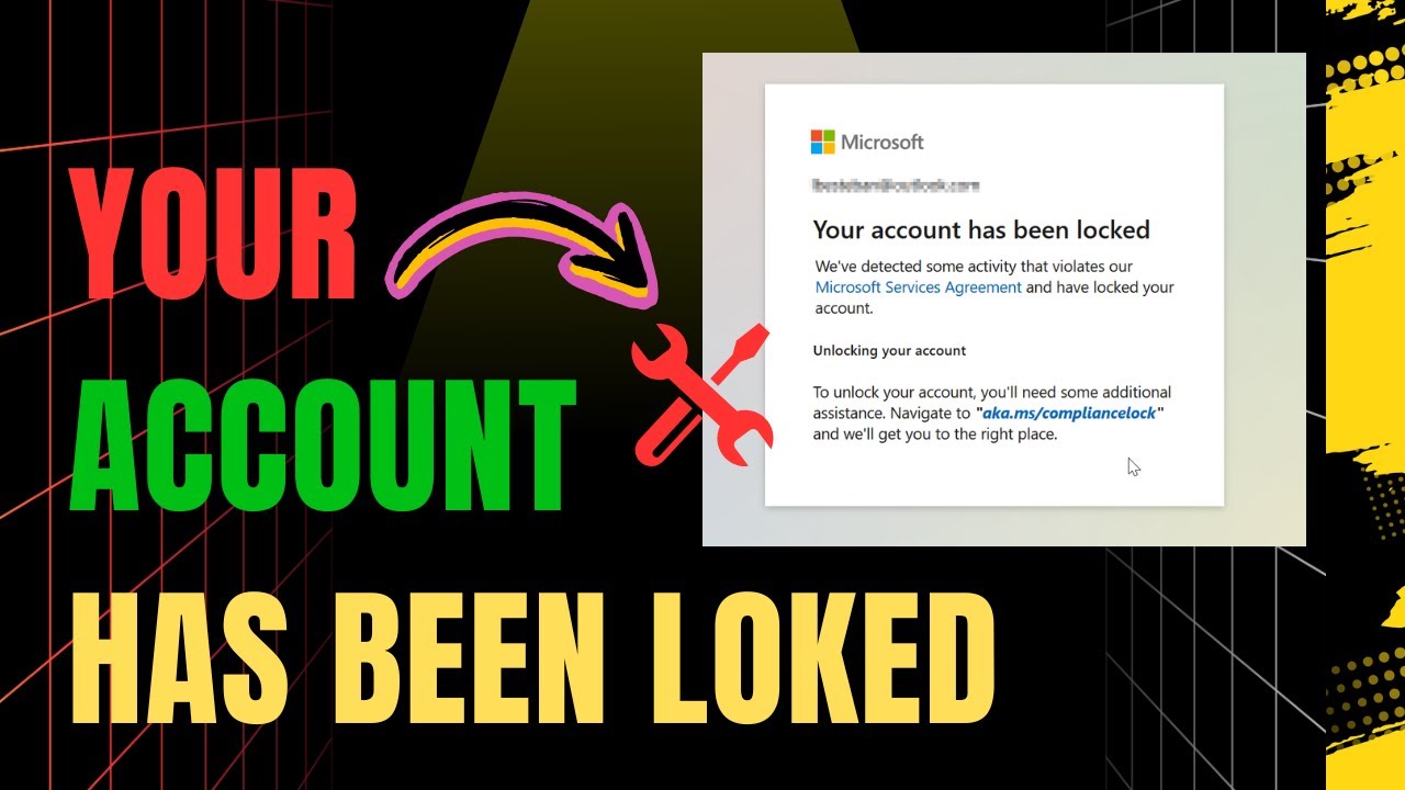 Your Account Has Been Locked &ndash; Microsoft