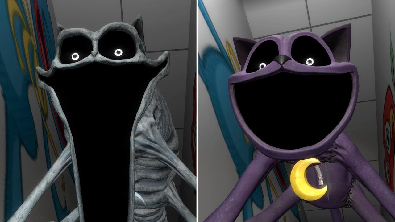 NIGHTMARE CATNAP AND CATNAP JUMPSCARES in Garry’s Mod!