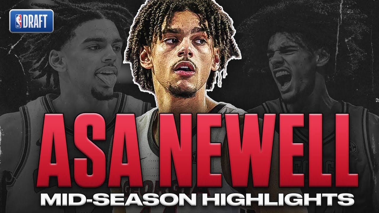 Asa Newell Mid-Season Highlights | 2025 NBA Draft