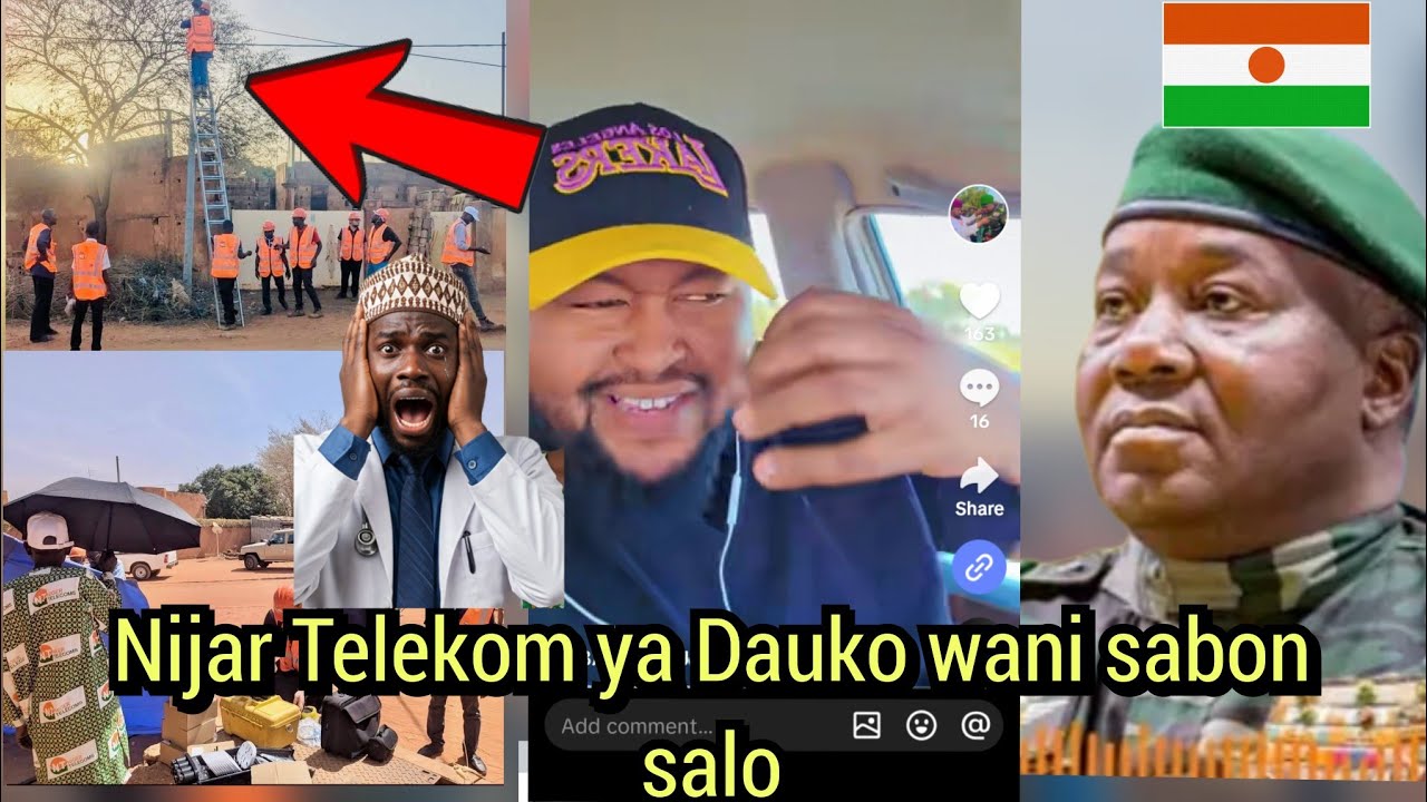 🇳🇪 Конец Starlink в Нигере? Нигер! NIGER TELECOM начинает строительство новой, мощной сети.
