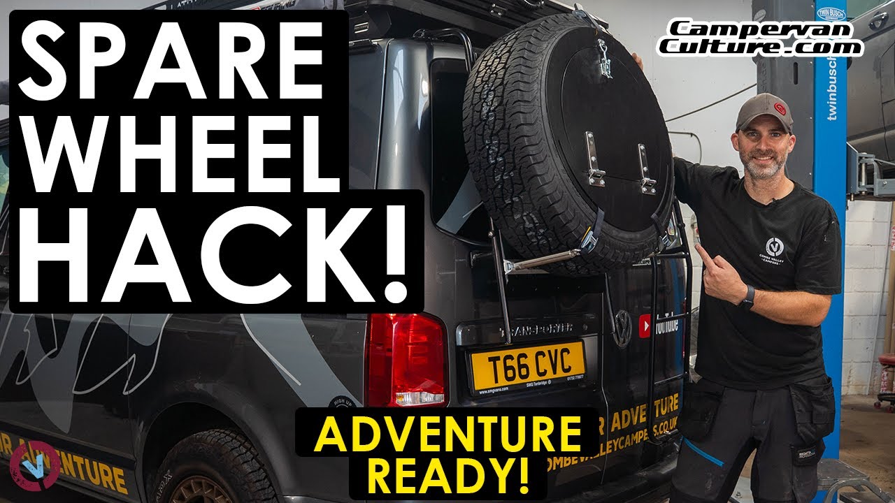 No Drilling Needed! DIY Spare Wheel Carrier Upgrade