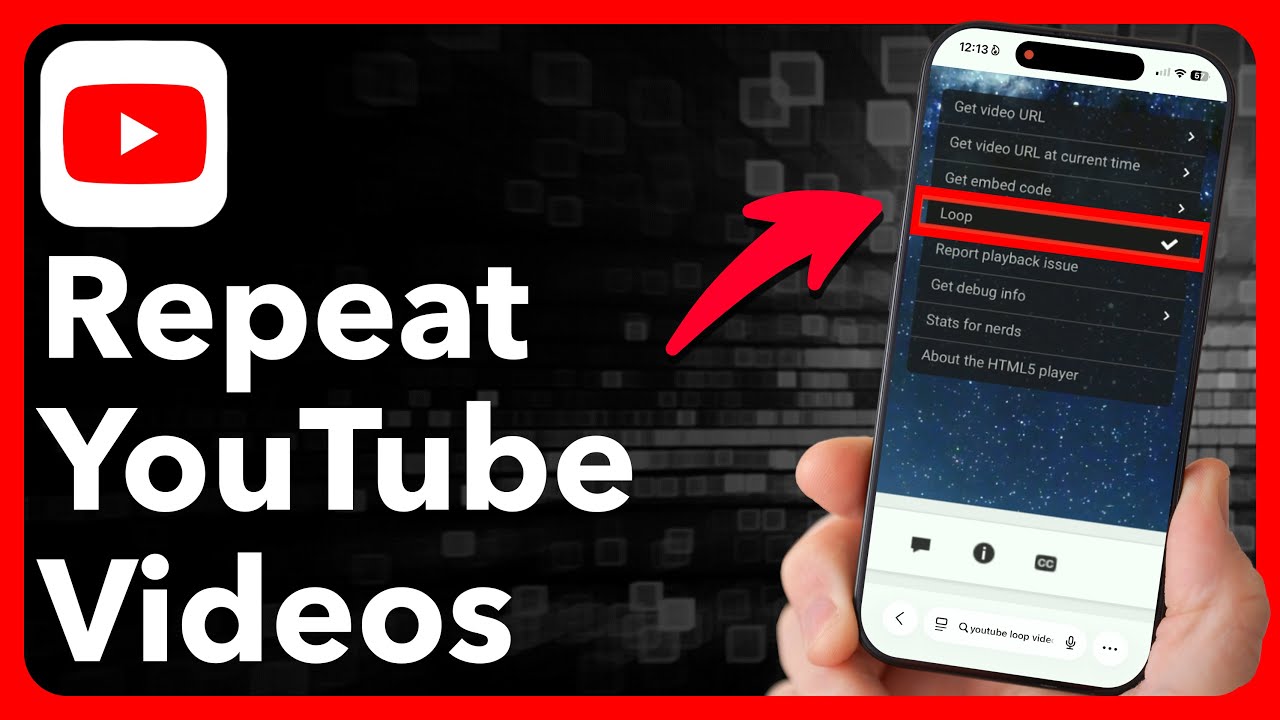 Как поставить видео на YouTube на повтор или цикл
