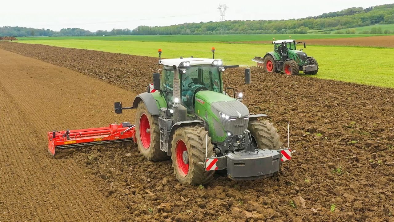 ‼️8m pour cette herse‼️ Préparation pour les semis - FENDT 942 Design Line-