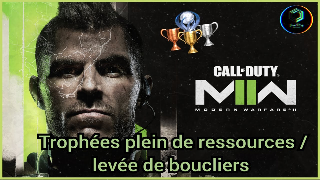MW2 trophées plein de ressources / levée de boucliers