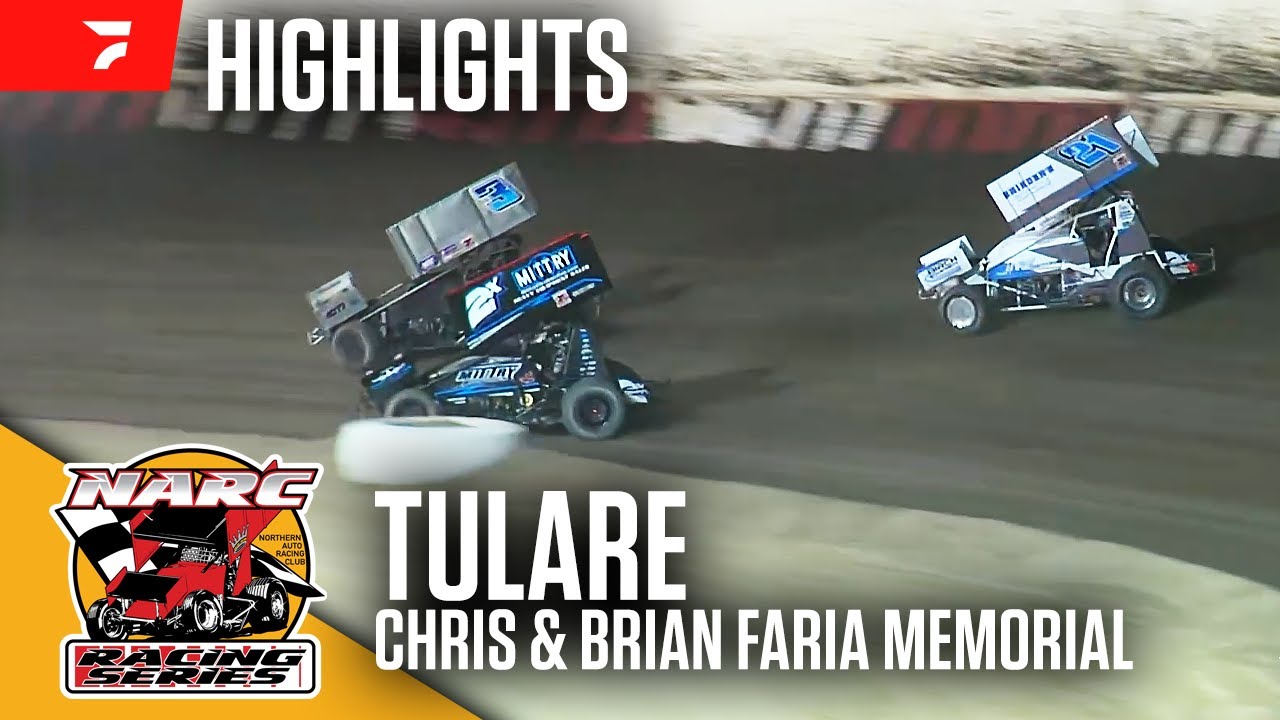 Faria Memorial | NARC 410 Sprints at Tulare Thunderbowl Raceway 10/4/25 | Highlights