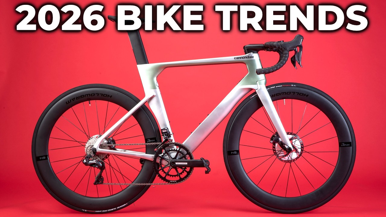 New Aero Bikes? Wide Tyres? Hookless RIP? 13 Speed & More 2026 Bike Tech Predictions