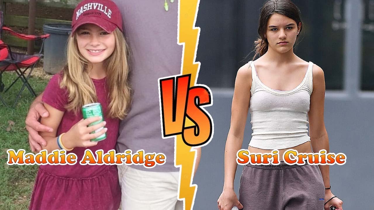 Suri Cruise VS Maddie Aldridge (Jamie Lynn Spears's Daughter) Transformation ★ From 00 To 2022