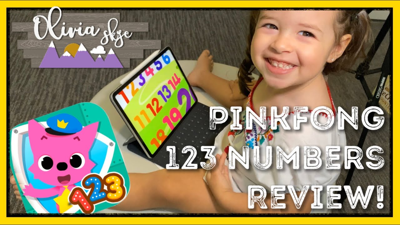 PinkFong 123 Numbers App Review | Reviewing Toddler Apps | Learn to Count for Kids