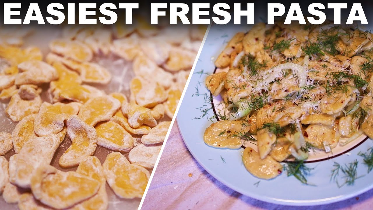 No-roller fresh pasta &mdash; Legate Ears