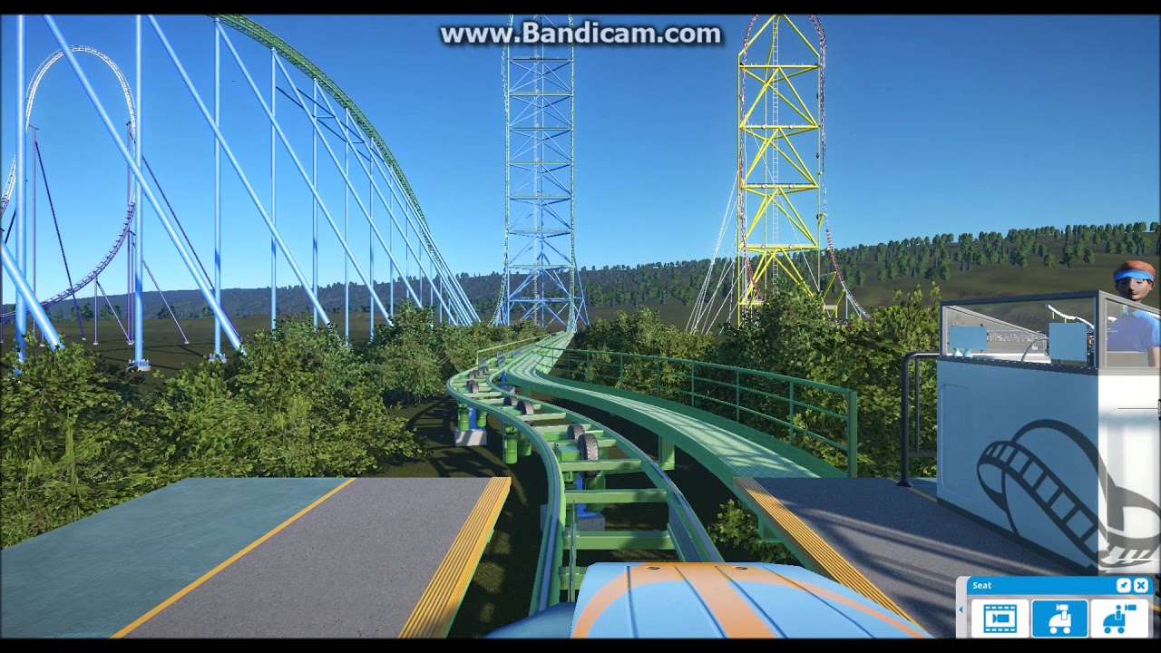 Top Thrill Dragster, Kingda Ka, Stealth. Planet-Coaster remake!