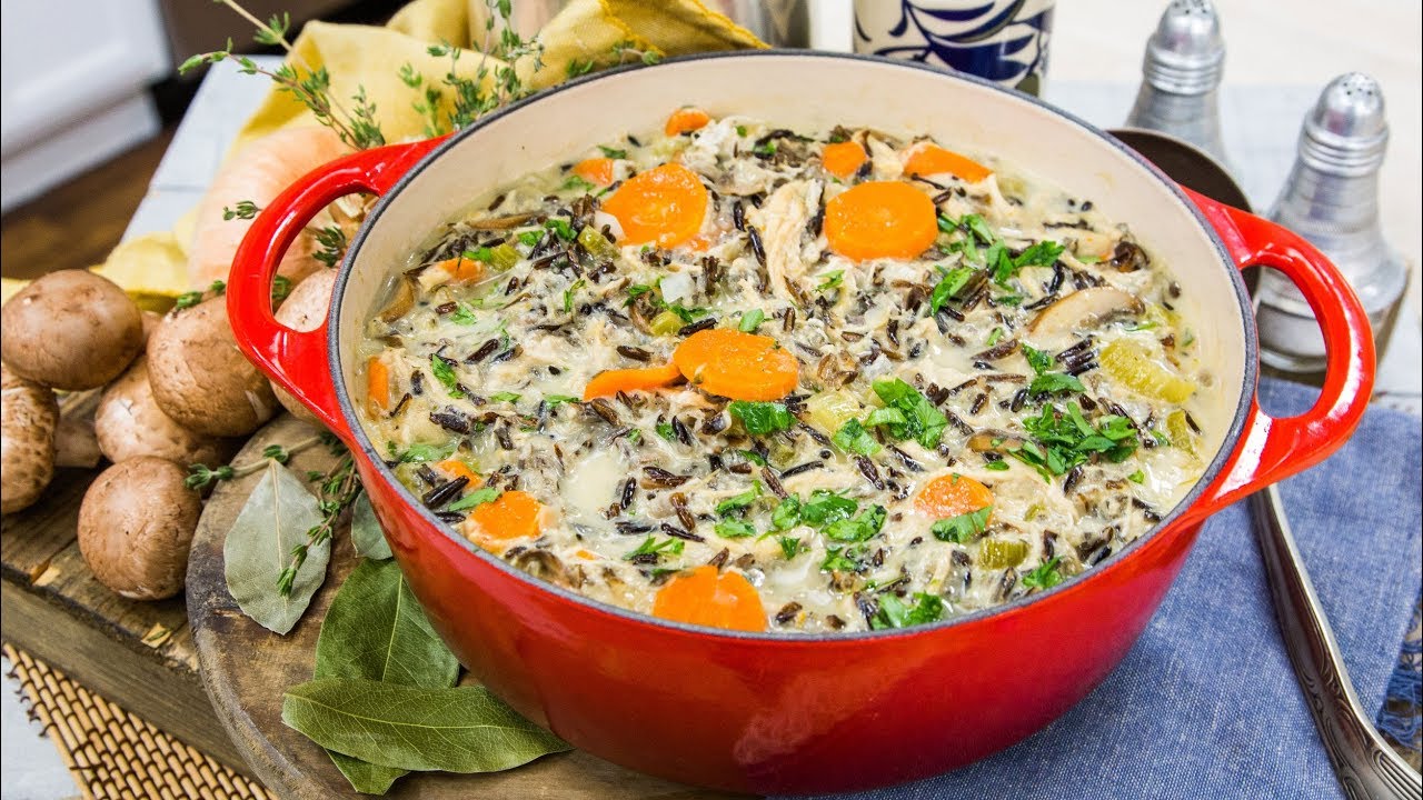 Creamy Chicken & Wild Rice Soup - Home & Family