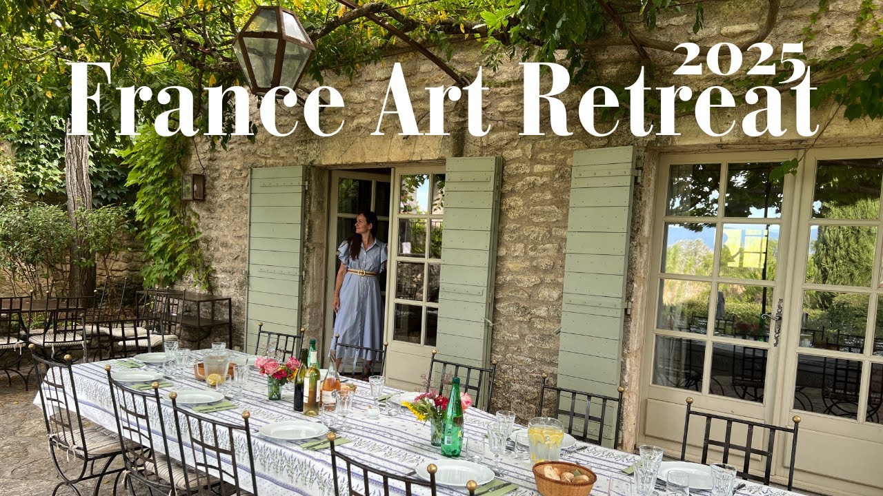 Painting Workshop in France 🇫🇷 2025