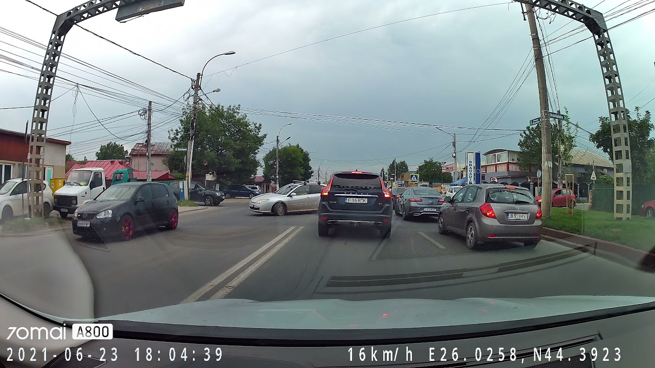 #Accident 23.06.2021 Sos. Alexandriei - la intrare in #Bragadiru din #Bucuresti
