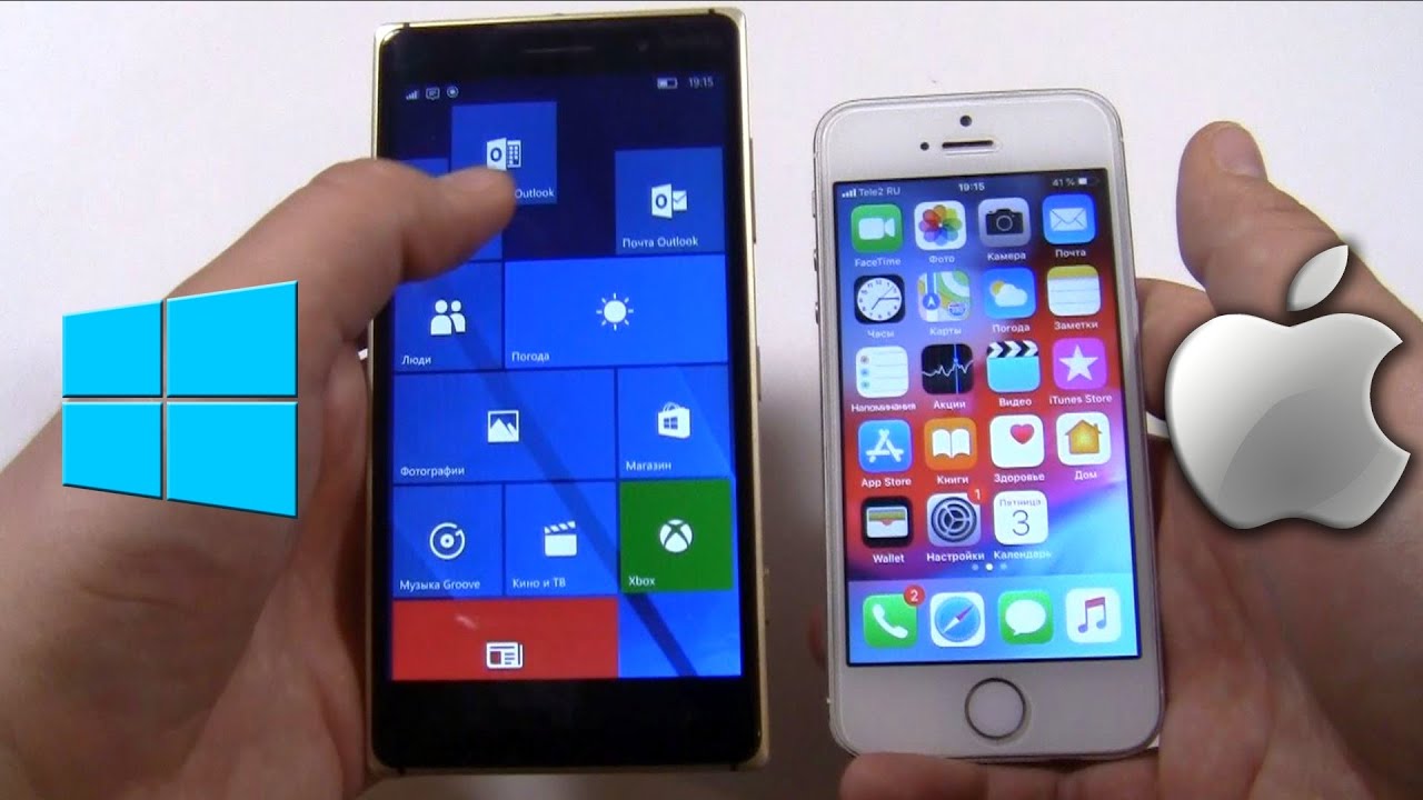 iOS vs Windows Mobile Incoming Call