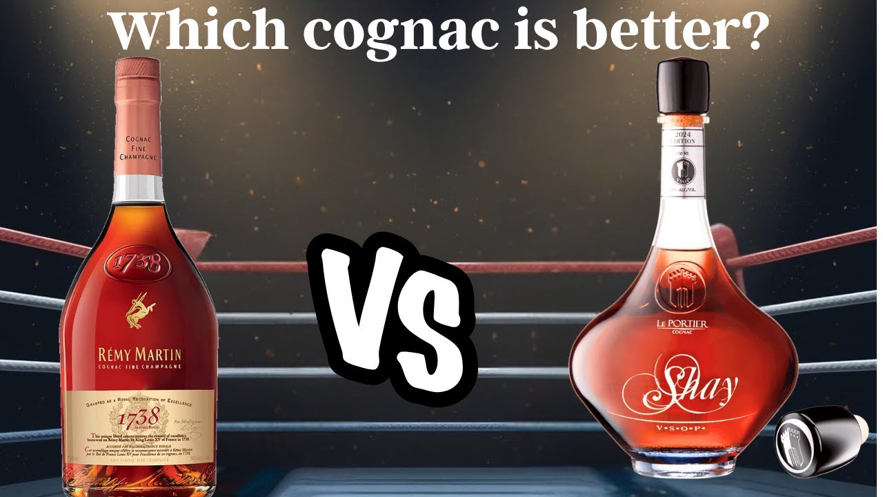 Which VSOP Cognac Tastes Better? Remy Martin 1738 vs Le portier by Shannon sharpe