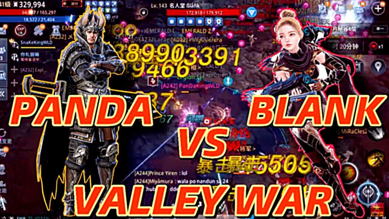 PANDA KING VS BLANK AND EMERALD CLAN #pandaking #blank