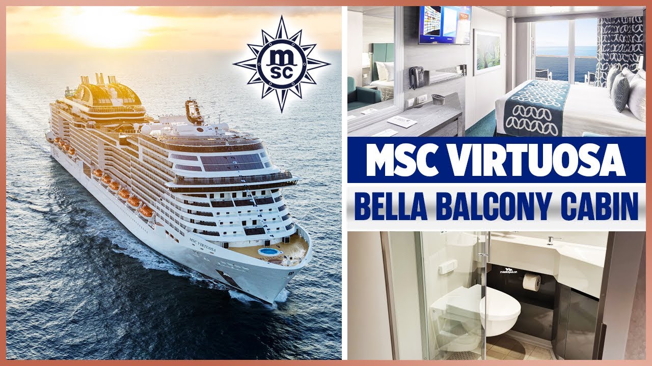 MSC Virtuosa Balcony Cabin Tour