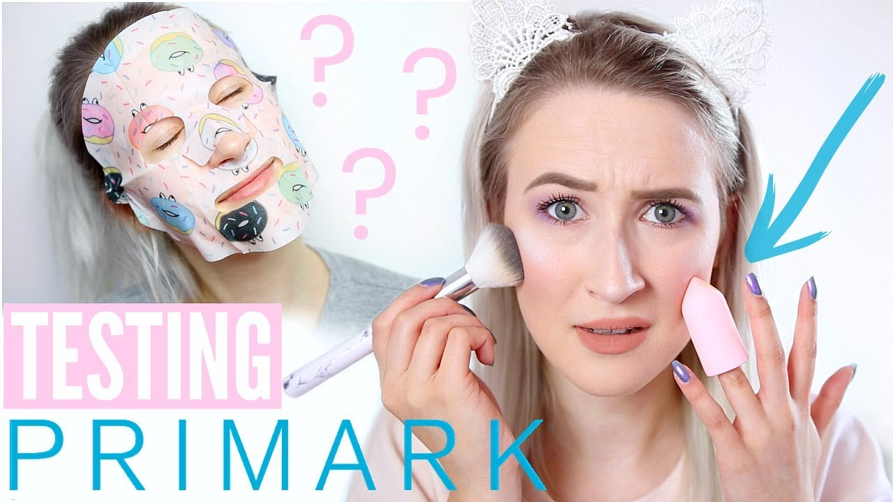 Testing NEW Primark Beauty (Makeup, Skincare, Brushes, Nails) | Sophie Louise