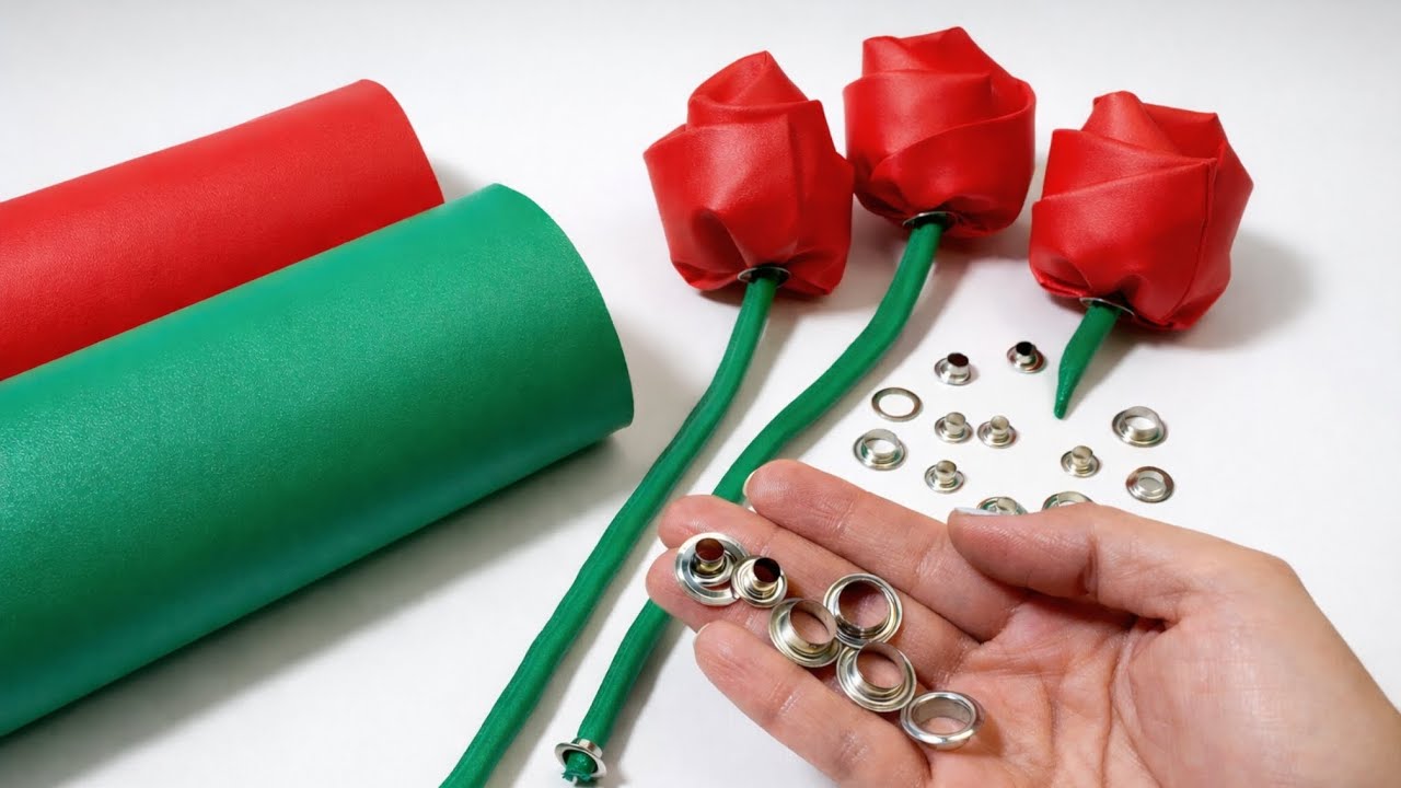 ✅You won't believe how easy and quick it is to make these flowers / Make your own flowers at home