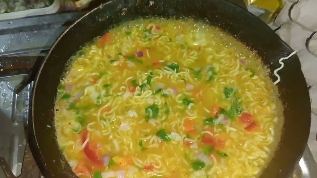 Maggi egg food ===dilli 71