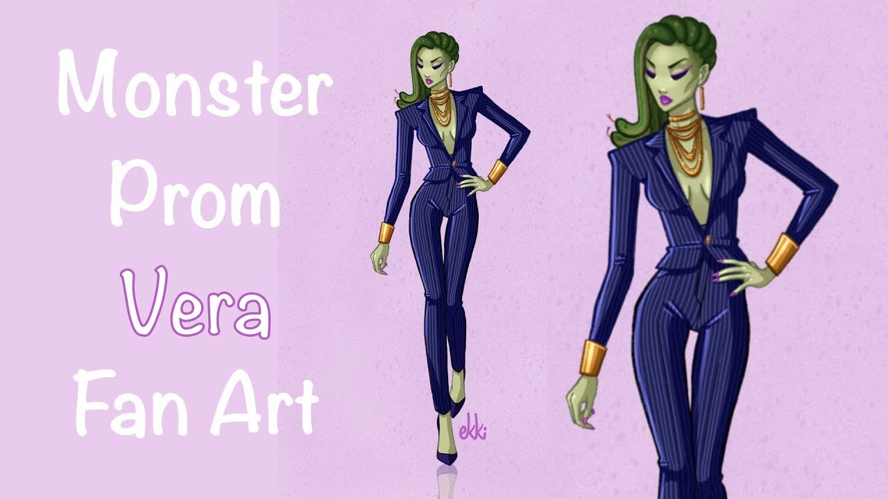 Monster Prom Vera Oberlin Fanart